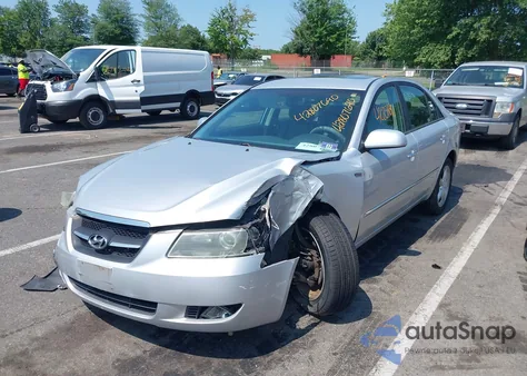 2007 Hyundai Sonata Limited/Se V6 from USA, damaged, VIN 5NPEU46FX7H268192